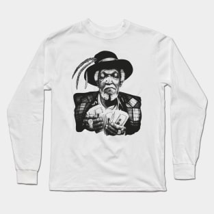 Vintage - Redd Foxx Black Long Sleeve T-Shirt